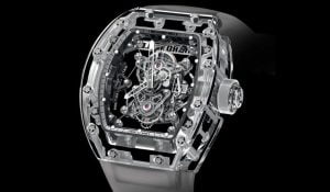 Richard Mille Watch, The Tourbillon RM 56-02 Sapphire - £1.6m